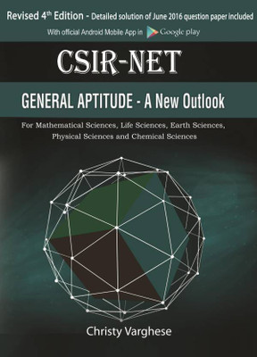 CSIR-NET General Aptitude - A New Outlook(Paperback, Christy Varghese) Flipkart