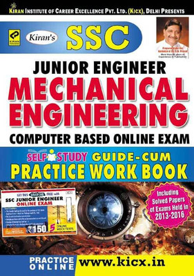 Kiran’s SSC Junior Engineer Mechanical Engineering Self Study Guide – Cum- Practice Work Book (With Scratch Card) – English(Paperback, KIRAN PRAKASHAN)