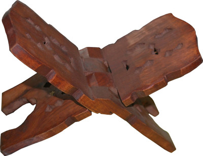 

Indoart Wooden Brown Rehal(Width (Open) = 11 cm : Height (Open) = 25 cm)