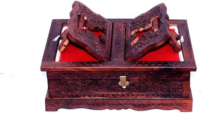 

Univocean UNIV_R074 Wooden Brown Rehal(Width (Open) = 26 cm : Height (Open) = 13 cm)