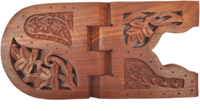 

sparkle india Wooden Brown Rehal(Width (Open) = 35 cm : Height (Open) = 30 cm)