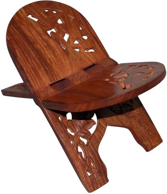 

Craftsman Wooden Brown Rehal(Width (Open) = 2 cm : Height (Open) = 27 cm)