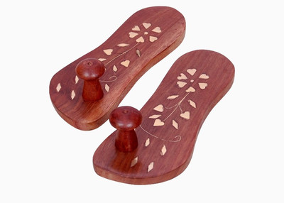 

Wood Beauty Khadau Religious Footprint(Wooden)