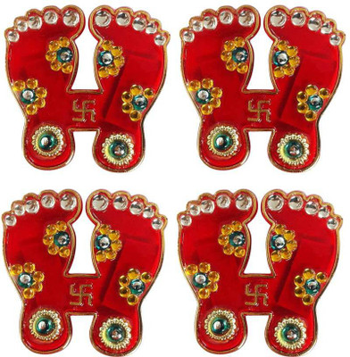 

Suman Creations Lakshmi Religious Footprint(Plastic)