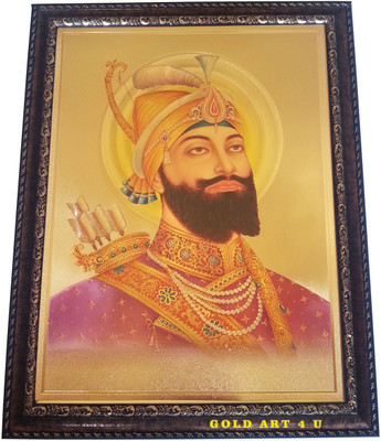

Gold Art 4 U Guru Gobind Singh Religious Frame