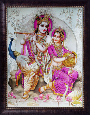 

SAF Radha krishna Religious Frame