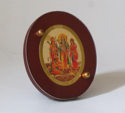 

Sitare Ram Darbar Diviniti 24 ct. Gold Foil Photo Religious Frame