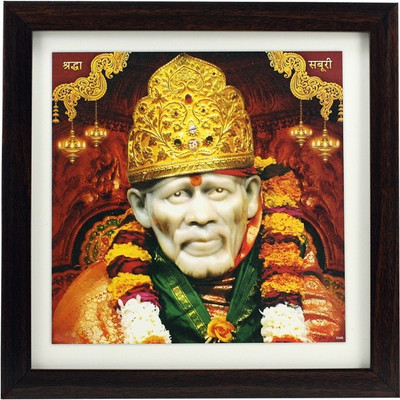 

Indianara Sai Baba Shradha Saburi Religious Frame