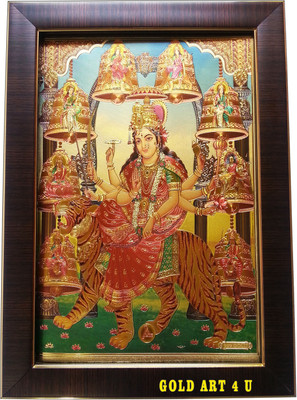 

Gold Art 4 U Durga Religious Frame