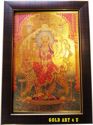 

Gold Art 4 U Durga Religious Frame