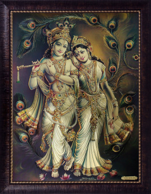 

SAF Radha krishna Religious Frame