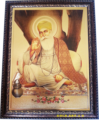 

Gold Art 4 U Guru Nanak Religious Frame