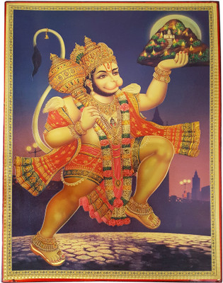 

Gold Art 4 U Hanuman Religious Frame
