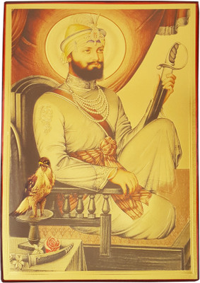 

Gold Art 4 U Guru Govind Singh Religious Frame