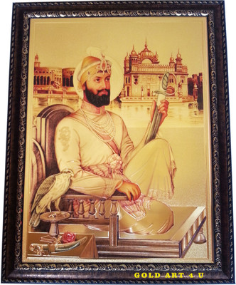 

Gold Art 4 U Guru Gobind Singh Religious Frame