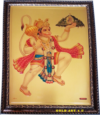 Gold Art 4 U Hanuman Religious Frame