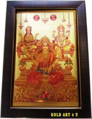 

Gold Art 4 U Lakshmi Religious Frame