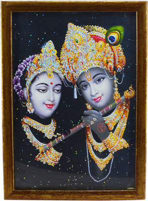 

Saamarth Impex Radha Krishna Ji Religious Frame