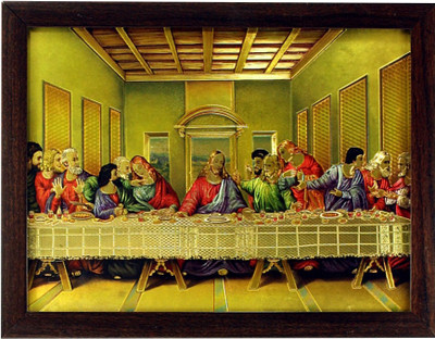

Indianara The Last Supper Religious Frame