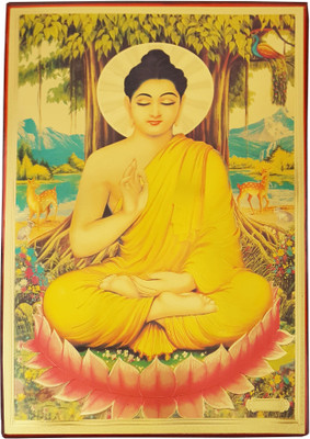 

Gold Art 4 U Gautama Buddha Religious Frame
