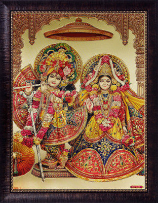 

SAF Radha krishna Religious Frame