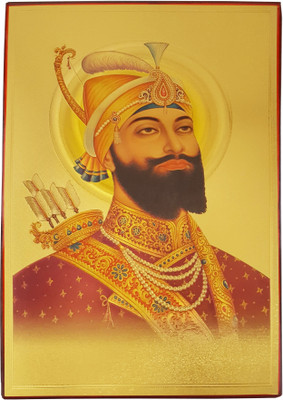 

Gold Art 4 U Guru Govind Singh Religious Frame