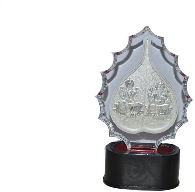 

Kataria Jewellers Lakshmi Ganesha 999 Purirty Silver Religious Frame