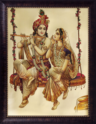 

SAF Radha krishna Religious Frame