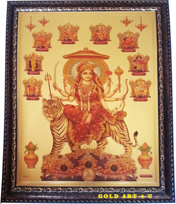 

Gold Art 4 U Durga Religious Frame