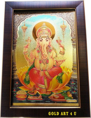 

Gold Art 4 U Ganpati Religious Frame