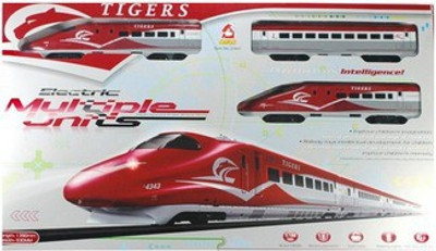 

RR Enterprizes Tiger Metro Bullet Train & Tracks Set(Multicolor)