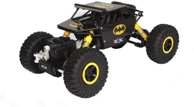 

Emob Rock Crawler 4WD Radio Remote Control Car Monster Four Wheel Drive Truck Rally Rough & Tough Toy - Black(Multicolor)