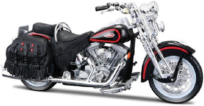

Maisto 1:18 Harley Davidson 1998 FLSTS Heritage Springer - Black(Black)