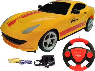 

Flipzon JackMean RC Super Simulation Racing Car With Steering(Yellow)