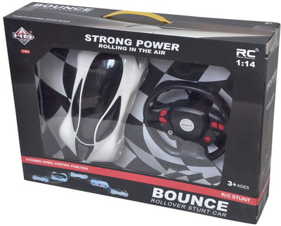 

Real Deals Remote Control Bouncer Rollover Stunt Car(White)