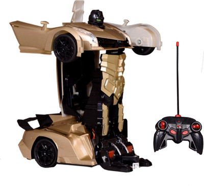 

Montez Autobots Deformation Rc Transformer Car with sensor(Gold)
