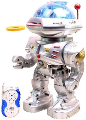 

AM Enterprises Silver IQ Remote Controlled Intelligent Robot(Silver)