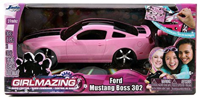 

Jada Girlmazing Mustang Boss 302 1/24 Radio Controlled Vehicle(Pink)