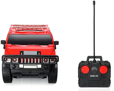 

TownHawk TownHawk Hummer Model Remote Control Rechargeable Kids Car (Scale 1:16 of actual car) with Remote Battery(Multicolor)