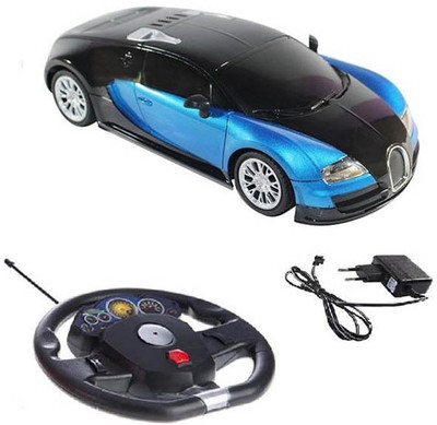 

Fantasy India Remote Control Rechargeable Gravity Sensor R/C Toy Car With Steering (1:16)(Blue)