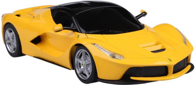 

Toyhouse Radio Remote Control 1:24 Ferrari LaFerrari RC Scale Model Car(Yellow)