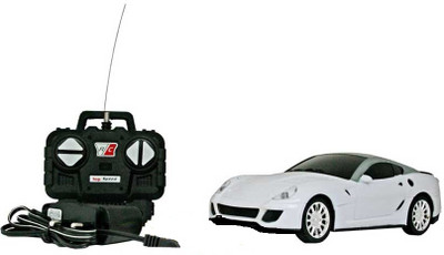 

AR Enterprises RECHARGEABLE REMOTE CONTROL SUPER RACING CAR(White)
