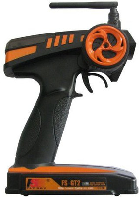 

FlySky Fsgt2 2.4Ghz 2 Channel Digital Transmitter And Receiver(Black)