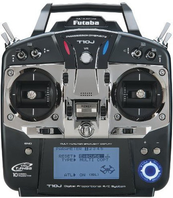 

Futaba 10Ja 24G Air R3008Sb T/Fhss Mode 2 Radio System(Black)