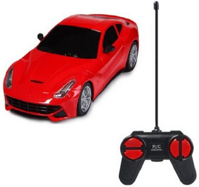 

ToysBuggy 1:24 New Ferrari Style Remote Control Car(Red)