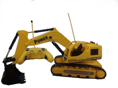 

RVOLD Heavy Duty Rechargeable JCB Truck with Wireless Remote Control(Yellow)