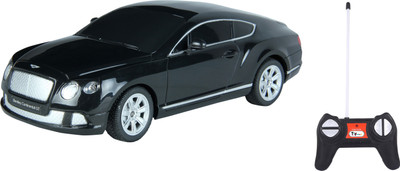 Toy House Officially Licensed Bentley 1:24 Scale Model Car, Black(Black)