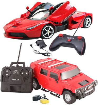 

New Pinch Rechargeable Remote Control Car Opening Door with yellow hummer style model car 1:16 scale(Multicolor)