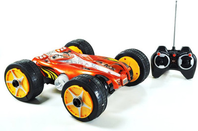 

A2B Night Dispatcher Remote Control Rc Stunt Car With Perform Flips, Wheelies, Spins With Claw Wheels(Multicolor)