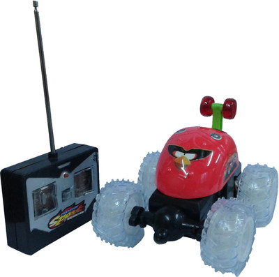 

FAB 5 Angry Bird Remote Control Stunt Car(Red)
